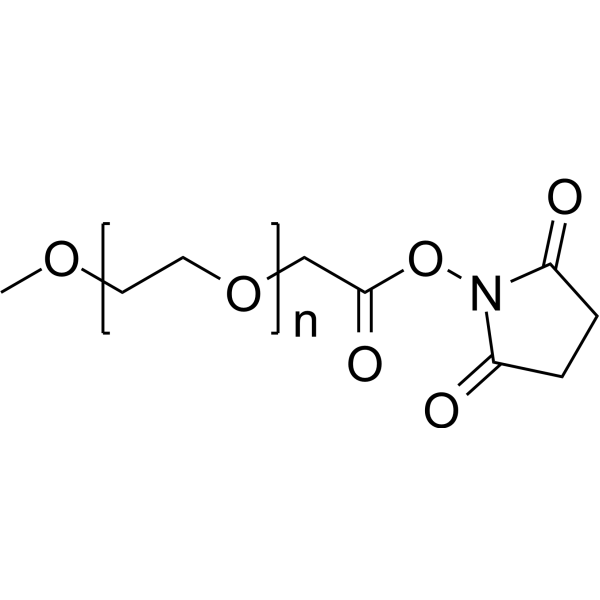 m-PEG-NHS ester (MW 1000) (mPEG-SC (MW 1000); mPEG-Succinimidyl ester (MW 1000))
